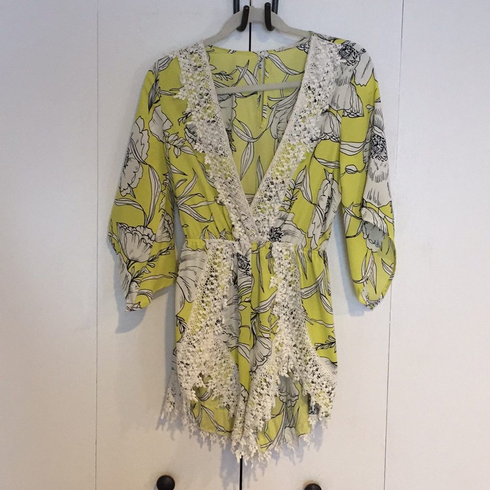 Sexy Flower Romper